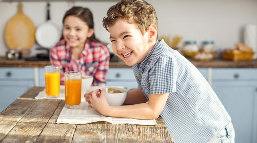 alimentación en niños